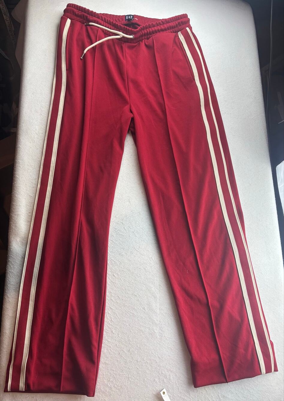 Gap Red Men's Draw String Track Pant Size Large